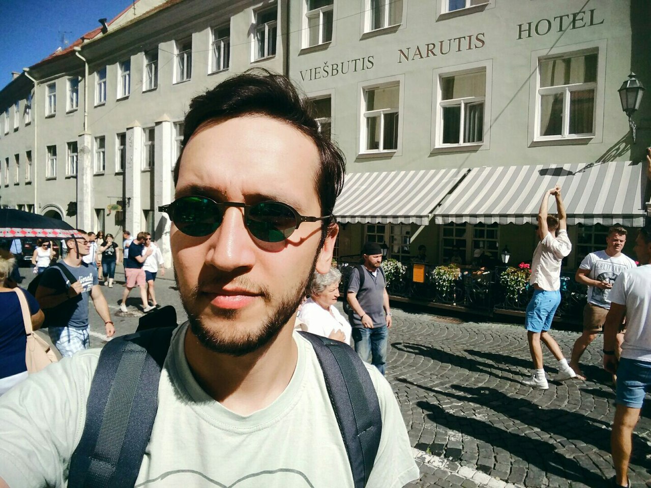 Саша в Вильнюсе